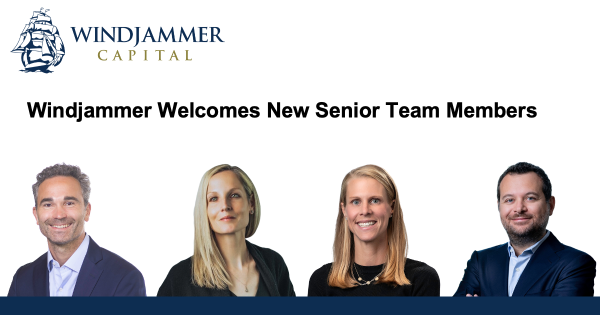 Windjammer Capital Expands Senior Investment Team with the Addition of Evan Klebe and Beth Lesniak; Meredith Stein Joins as Head of Investor Relations
